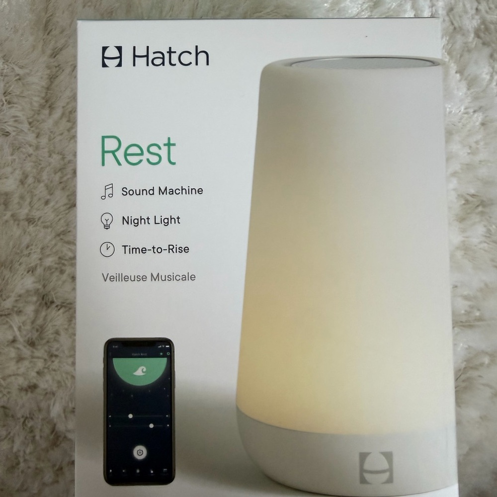 Hatch Rest Night Light and Sound Machine - White, 1st generation